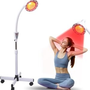 Infrared Light,White 275W Near Red Infrared Heat Lamp for Relieve Joinpt Pain and Muscle Aches