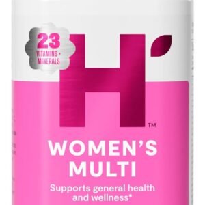 Habit Womens Multi Supplement (60 Capsules) – New Look, Supports General Health & Wellness, 23 Essential Vitamins and Minerals, Fruit extracts, Folate, Iron, B12, Biotin, Non-GMO (1 Pack)
