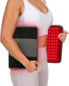 Comfytemp 24’’ x 12’’ Large Red Light Therapy Pad for Body, FSA HSA Eligible Near Infrared Light Therapy Wrap with Timer, 242 LEDs Light Therapy Pad for Back Shoulder Joint Muscle Pain Relief, 32W