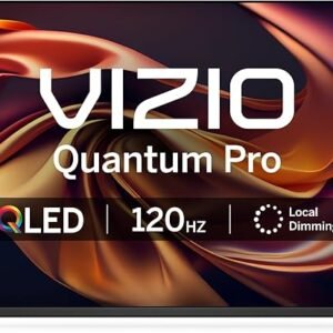VIZIO 50-inch Quantum Pro 4K 120Hz QLED HDR10+ Smart TV with Dolby Vision, Active Full Array, 240Hz @ 1080p PC Gaming, WiFi 6E, Apple AirPlay, Chromecast Built-in, M50QXM-K01, 2023 Model