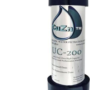 Under Sink Water Filter for Sink Faucet by CuZn, 5 Year Filtration Life, Reduces PFAs, PFOS, Lead, Chlorine, Improves Taste of Tap Water with NSF/ANSI 42 & 372 Certified High Performance