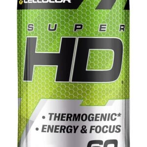 Cellucor SuperHD Thermogenic Fat Burner Weight Loss Supplement, Appetite Suppressant, & Energy Booster Capsimax, Green Tea Extract, 160mg Caffeine & More 60 Capsules (Packaging May Vary)
