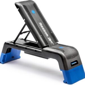 Reebok Deck Multipurpose Adjustable Bench Aerobic Strength Training Incline and Decline