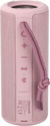 MIATONE Boombox Outdoor Portable Bluetooth Speaker Waterproof Wireless Speakers Gifts for Women Mothers Mom Wife Her – Pink