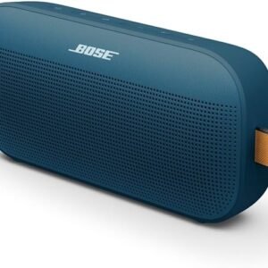 Bose SoundLink Flex Portable Bluetooth Speaker (2nd Gen), Portable Outdoor Speaker with Hi-Fi Audio, Up to 12 Hours Battery Life, Waterproof and Dustproof, Twilight Blue - Limited Edition Color