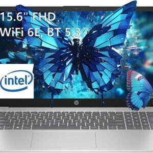 HP Laptop Computer for Home and Business Student, 15.6" FHD, Intel 4-Core Processor (Beat i3-1115G4), 32GB DDR4 RAM, 1TB PCIe SSD, WiFi 6E, Bluetooth 5.3, Type-C, HDMI, Windows 11 Pro, Tichang