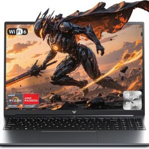 2025 Gaming Laptop, Laptop with AMD Ryzen 7 6800H (8C/16T, Up to 4.70GHz), 16GB DDR5 512GB NVMe SSD Laptop Computer, Up to 4TB, 16-inch FHD Display, WiFi 6, Backlit KB, Type-C, Dual Fans