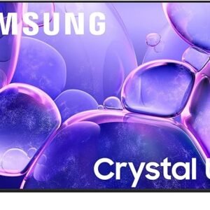 Samsung 55-Inch Class Crystal UHD U8000F 4K Smart TV (2025 Model) Endless Free Content, Crystal Processor 4K, MetalStream Design, Knox Security, Works with Alexa
